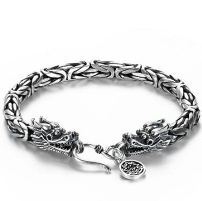 Persoonlijkheid Dominante Draak Hoofd Armband Mannen Punk Rock Motorcycle Sieraden: Default Title