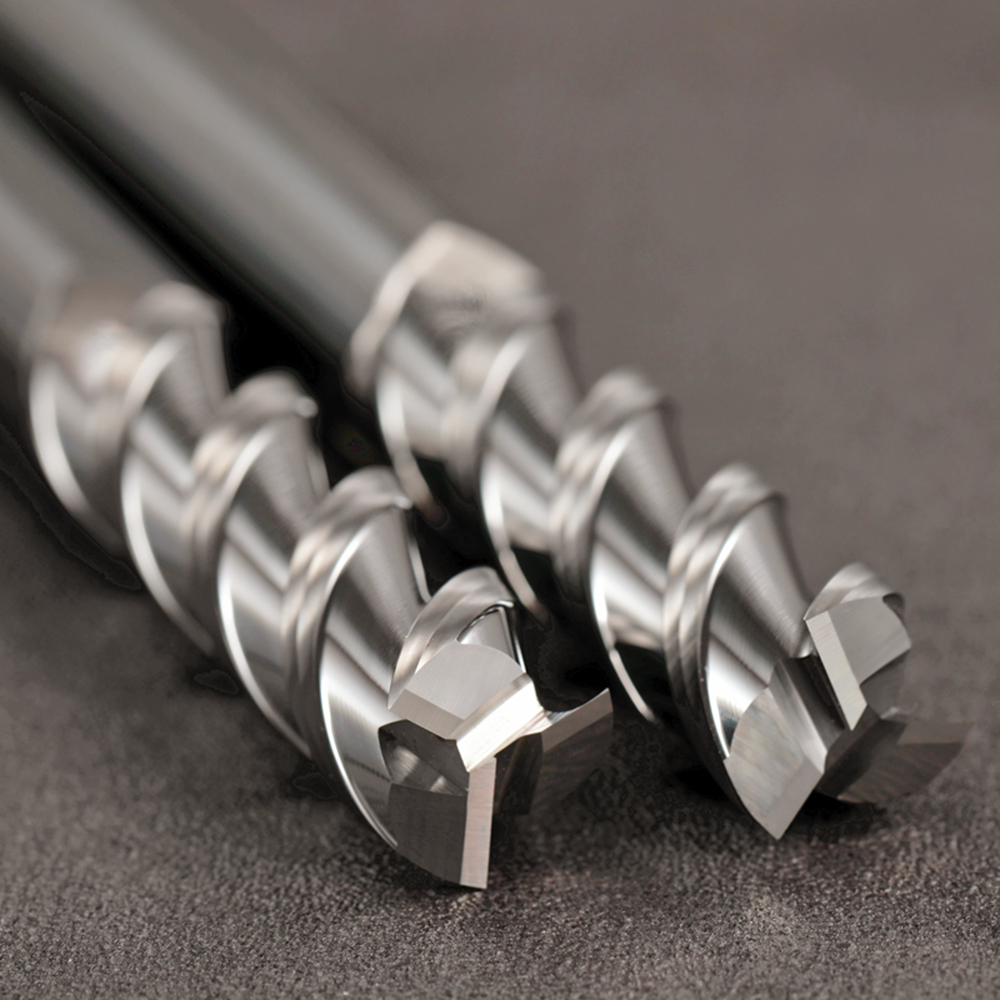 Cnc-frees houtbewerkingsgereedschap 3-nuten hardmetalen frees aluminium koper hout snijgereedschappen wolfraamstaal frees