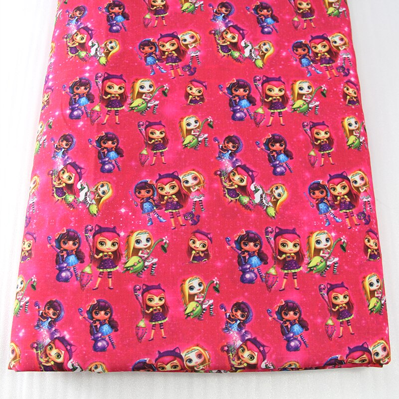 50*145cm Girl Series 100% Cotton Fabric Patchwork Sewing Quilting Fabrics Needlework For Tissue DIY Cloth Sewing Dress ,1Yc17433: 1042867