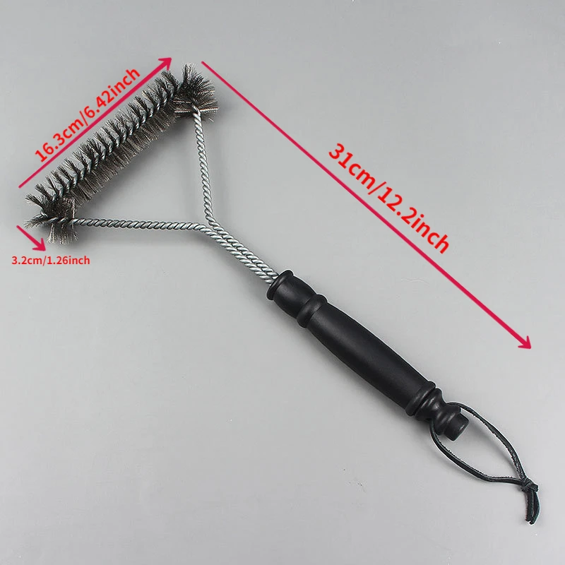 Große Grill bürste und Schaber Grill bürste für Grill, sichere 18 "Edelstahl gewebte Draht 3 in 1 Borsten Grill reinigungs bürste: Freier Raum