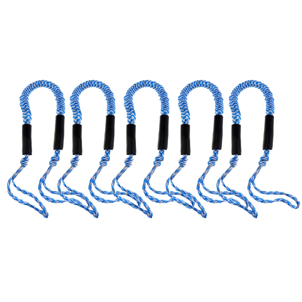 5pcs 3.5ft Nylon Boat Anchor/Mooring Rope/Line Boat Marine DOCK Lines