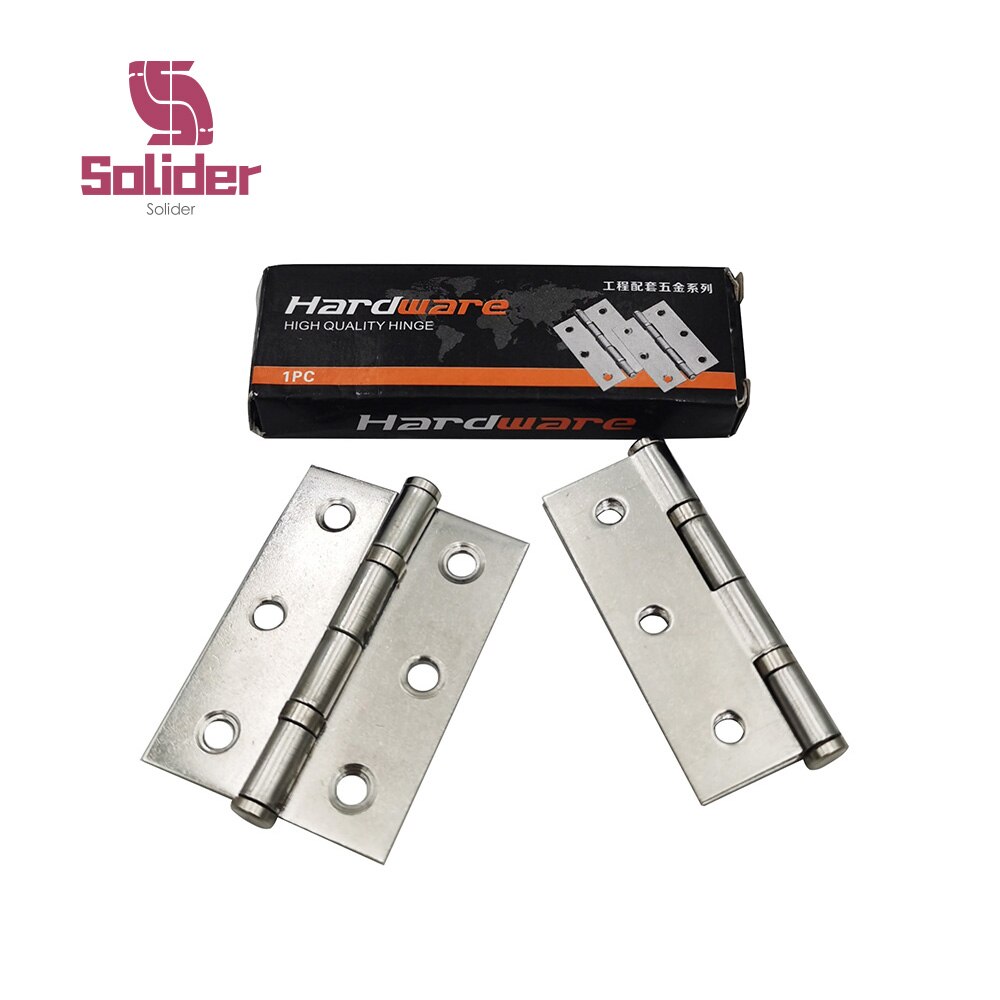 20 Pcs 2 inch Stainless Steel Flat Hinge Cabinet Doors Windows Hinge