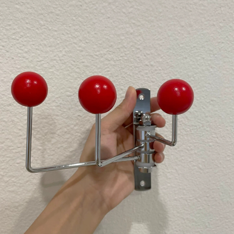 Gancho giratorio para colgar en la pared, colgador para colgar ropa, toallas, ahorro de espacio en el baño, cocina, sin perforaciones, herramientas organizadoras