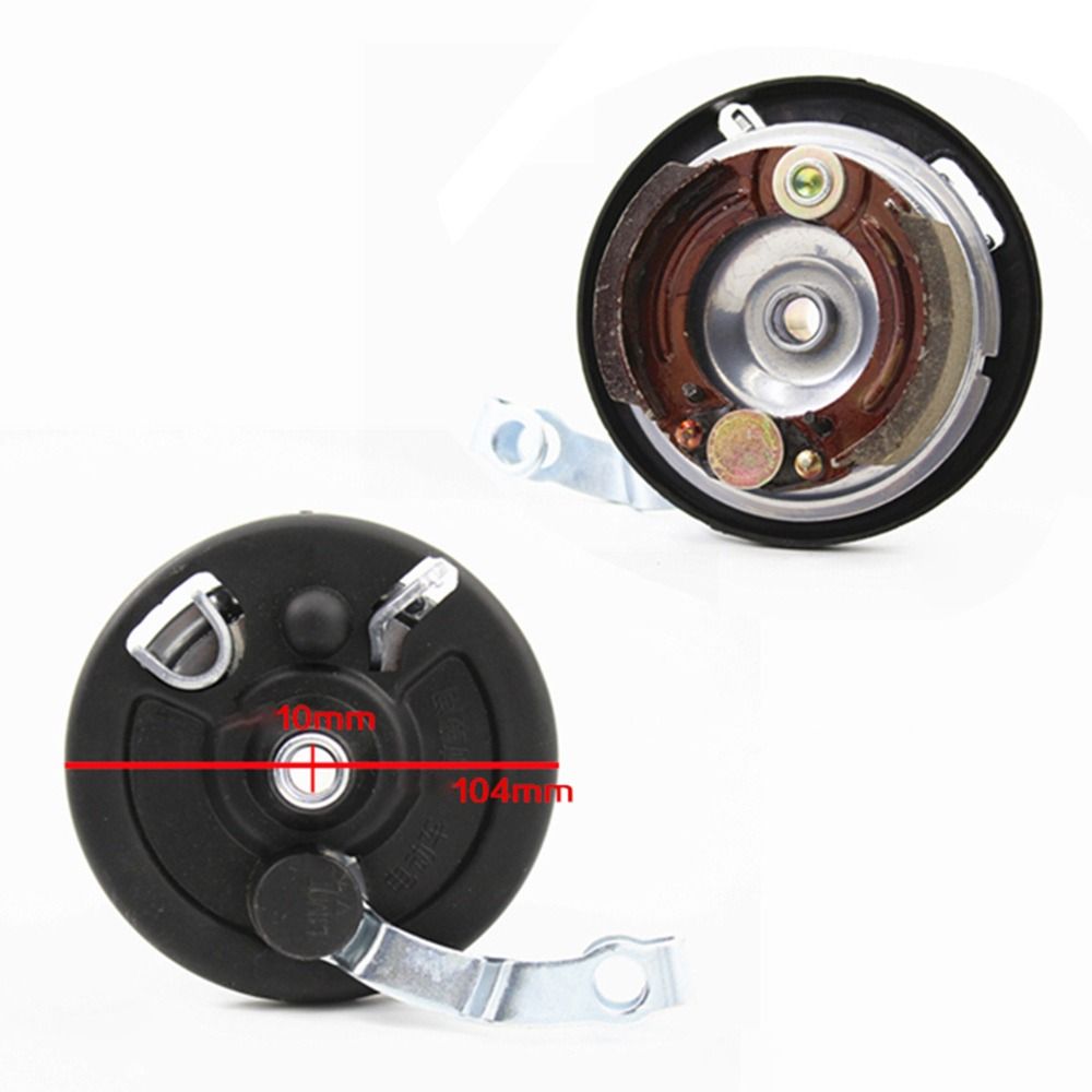 Freno de tambor delantero para bicicleta eléctrica, freno trasero Universal, eje trasero
