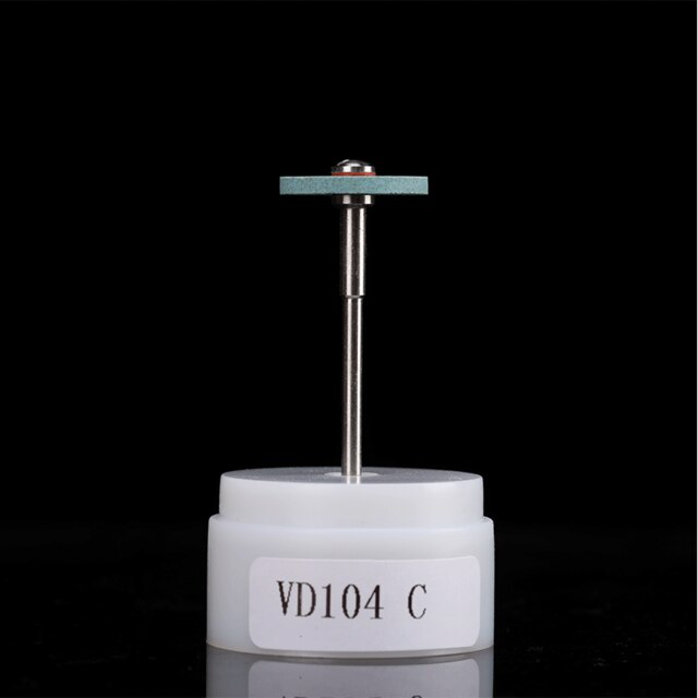 Dental Laboratory Diamond Rubber Polisher Removing Finishing Zirconia No Need Water Cooling Generate Little Heat: VD104 C
