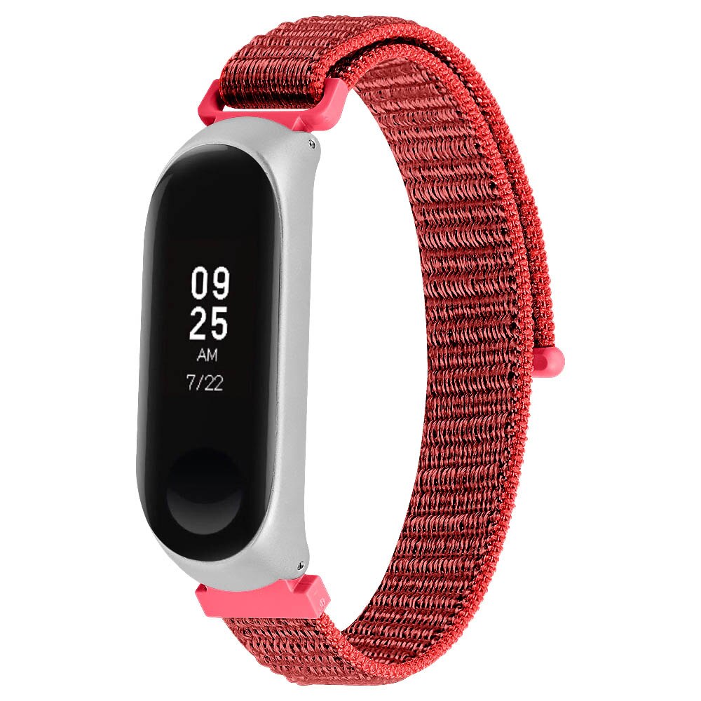 Sport Woven nylon wrist strap For Xiaomi mi band 3/4 breathable leisure bracelet Replacement For Mi Band 3 4 Smart watches band: H