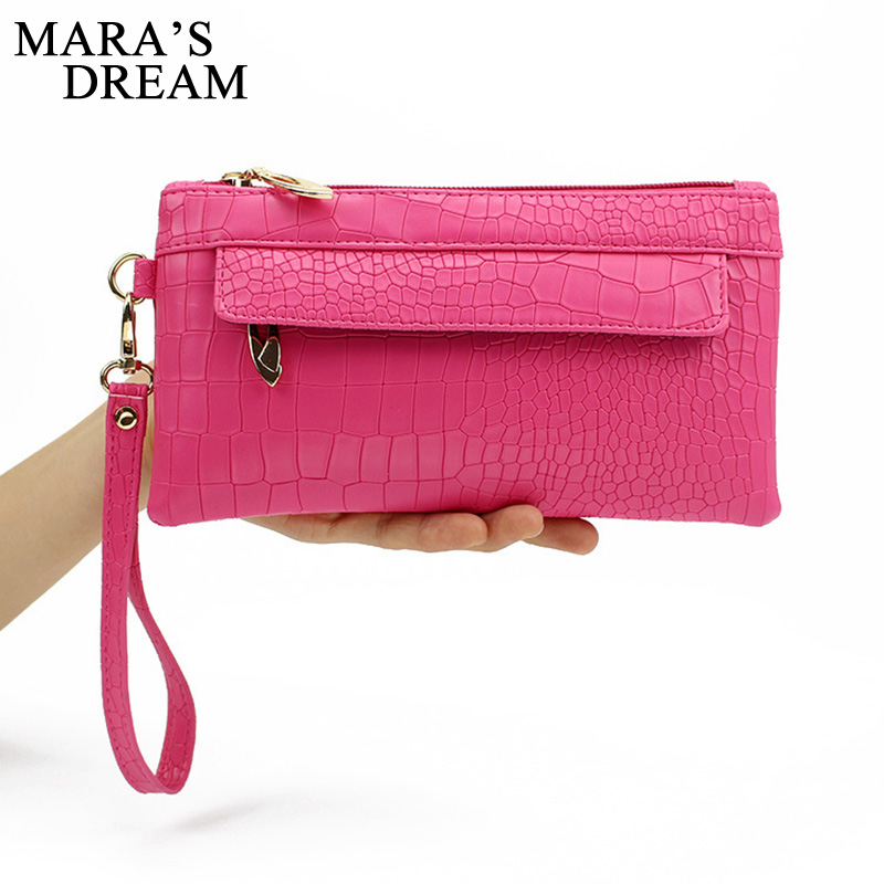 Mara's Dream Candy Color PU Leather Women Bag Day Clutches Women Envelope Bag Clutch Evening Bag Female Handbag Wristlets Bags