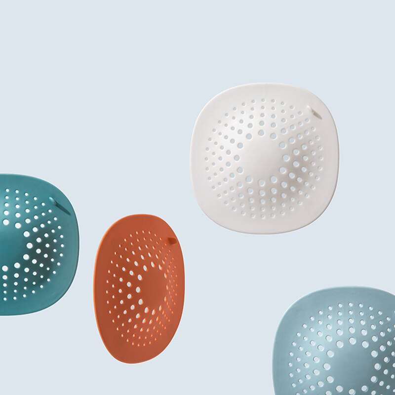 1 st kökfilter täcka handfat silplugg tpr avloppsskydd silikon avlopp hårfångare badrum köksmaterial