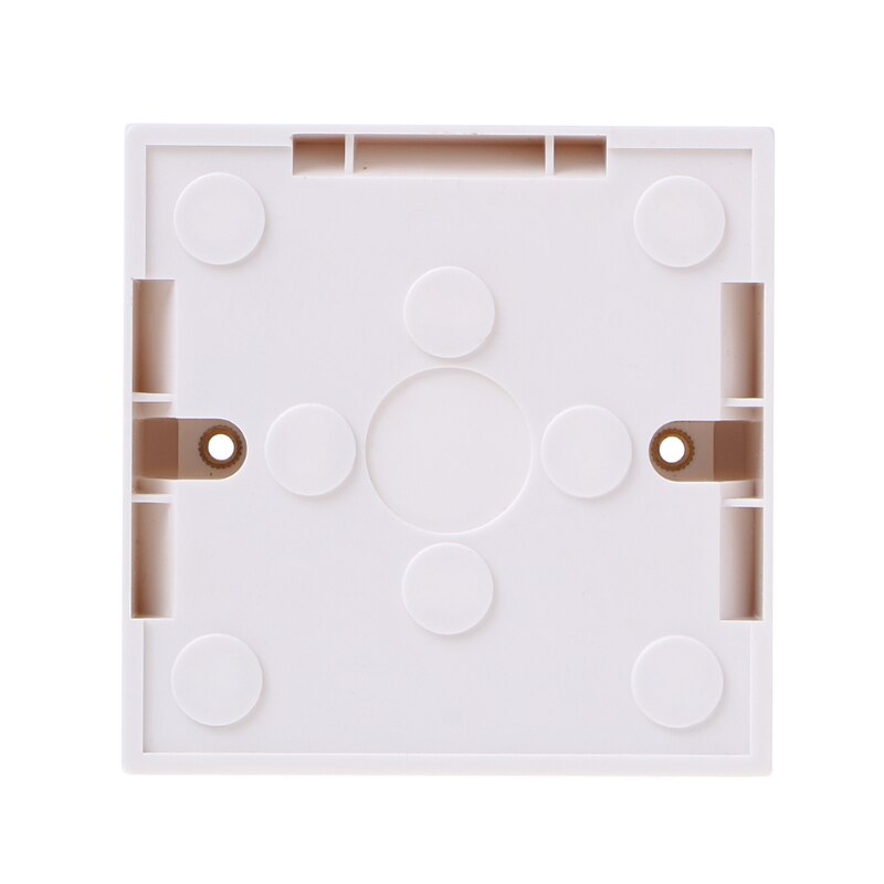 Style 86 X 86mm Waterproof Wall Plate Junction Box Back Plate Box Outer Side Back Box