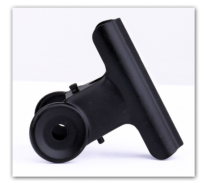 1p Black Metal Clip Stationery Office Supplies Household Paper Clip Fixing Small Book Clip Sketching Board Sketching Clip