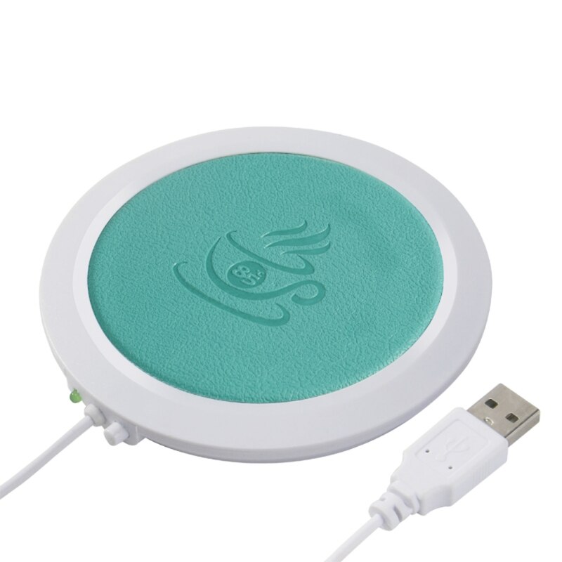 Tappetino per scaldatazze alimentato tramite USB per caffè tè latte bevanda bevanda tazza riscaldante Y5LF