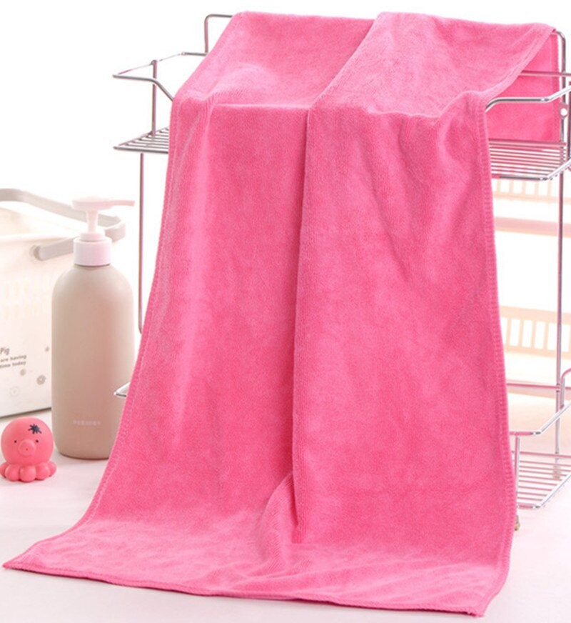 Toalla de baño de secado rápido para salón de belleza, toalla grande y gruesa de microfibra, absorbente, suave y humeante, para masaje, 200x100