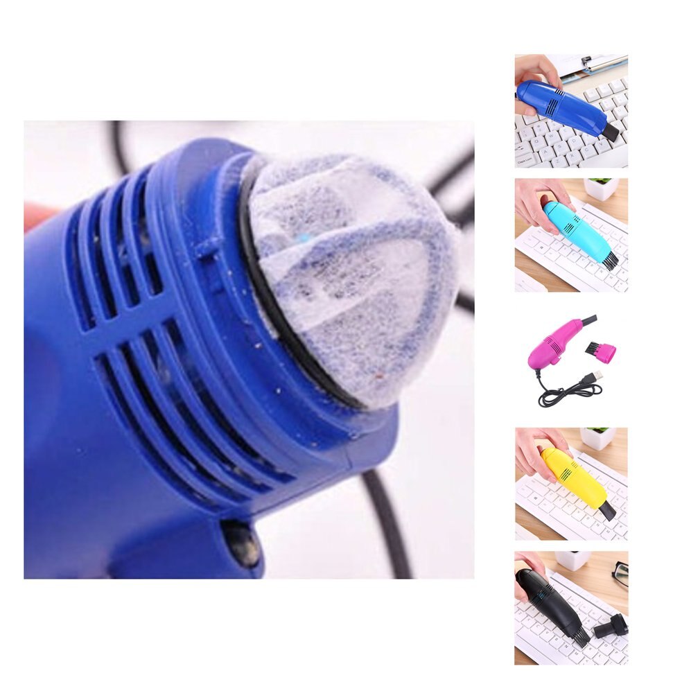 Mini Keyboard Vacuum Cleaner USB Powered Mini Vacuum Cleaner Dust Collector Machine For Printer Computer Laptop PC Cleaning