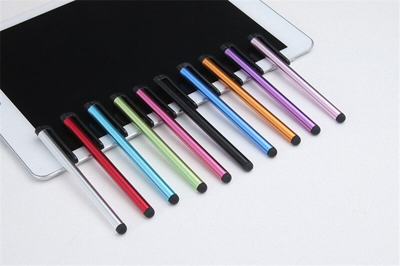 8 Stks/partij Capacitieve Touchscreen Stylus Pen Voor Iphone 7 8 Pak Voor Ipad Air 2/1 Mini 2/3/4 tablet Pc Pen Smartphone Universal