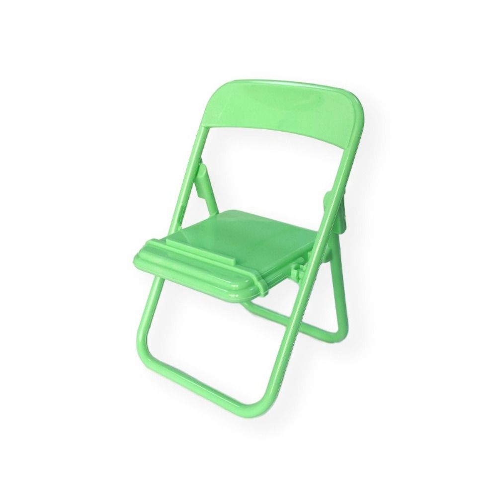 Phone Clip Accessories Mobile Phone Stand Foldable Phone Bracket Mobile Phone Holder Table Phone Holder Folding Chair Stand: black