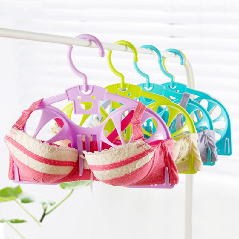 Smart Bra Hanger Form Drying Holder Clothes Underwear Rack Protector Storage Shaper Shelving Display Safe Home