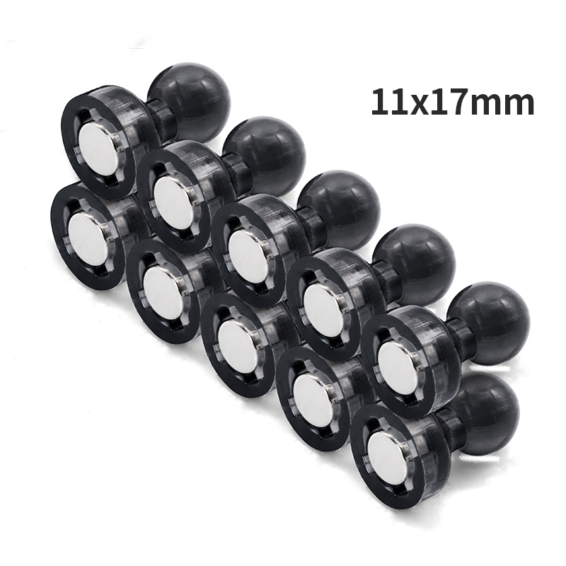 11x17mm Magnet Pushpin Office Pushpin Strong Neodymium Magnet Cone Magnet Super Magne t Refrigerator Sticker Magnetic Pushpin: Blue