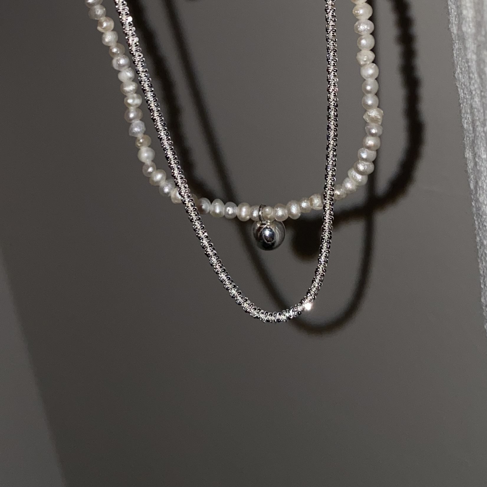Nuovo cavigliera moda in argento Sterling 925 per donna stelle luna/perla/cuore/perline ciondolo doppio strato catena cavigliera piedi gioielli