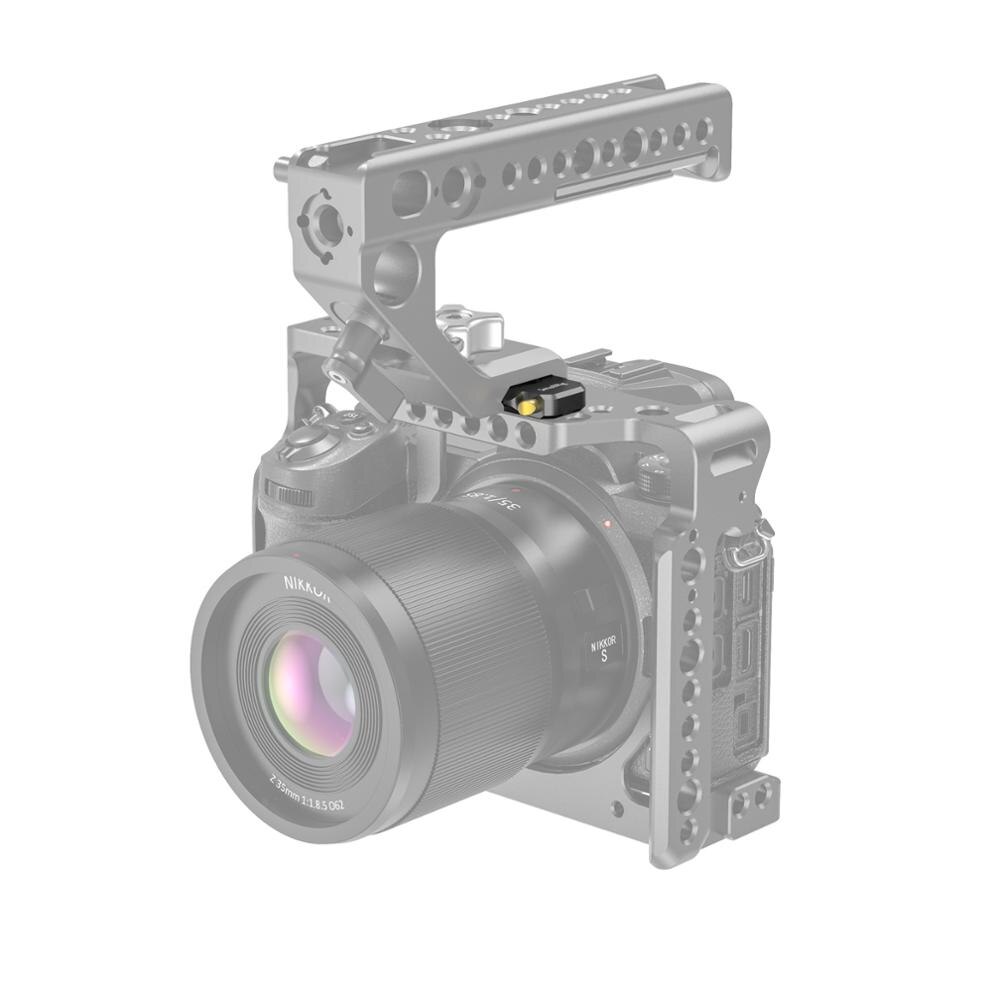 SmallRig Low-profile NATO Rail 50mm Long 6mm Thick Quick Release Nato Rail With 1/4"-20 Mounting Hole For NATO Clamp -2468