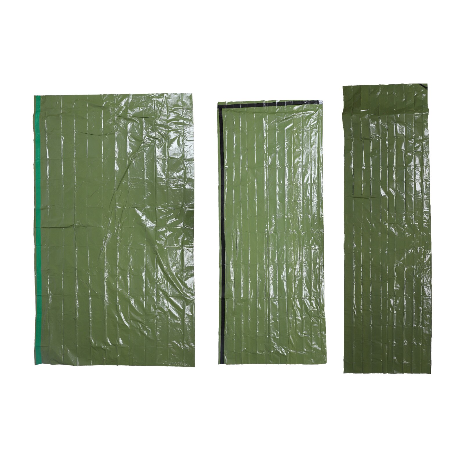 1 set notfallschlafsack, thermosack, überlebensschlafsack, decke, zelt