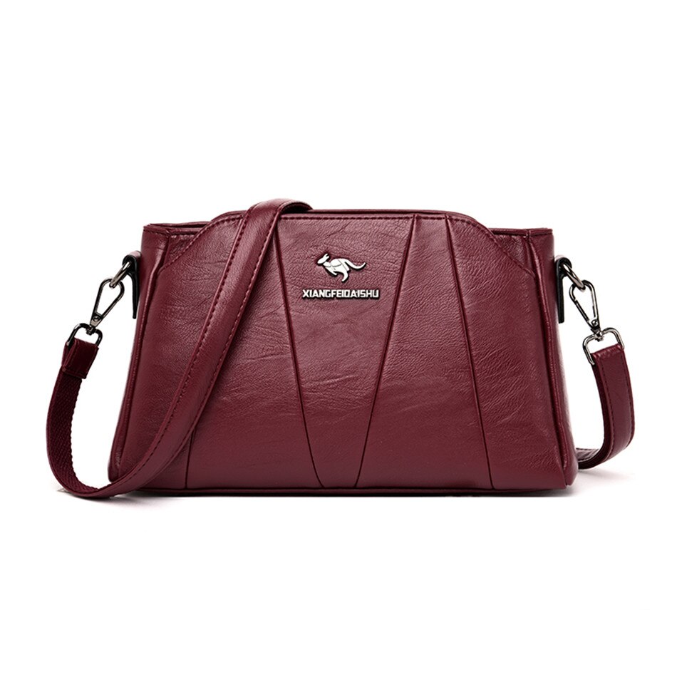 Luksusowe damskie torebki damskie torebki damskie Crossbody torby listonoszki projektant miękka skórzana torebka worek A Główny: wino czerwony