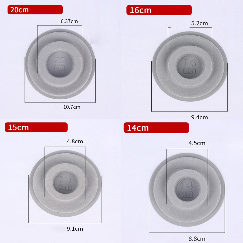 Ronde Accessoires Meetgereedschap Sieraden Maken Organizer Sieraden Dienblad Armband Ketting Kralen Grijs Gevlokt Kraal