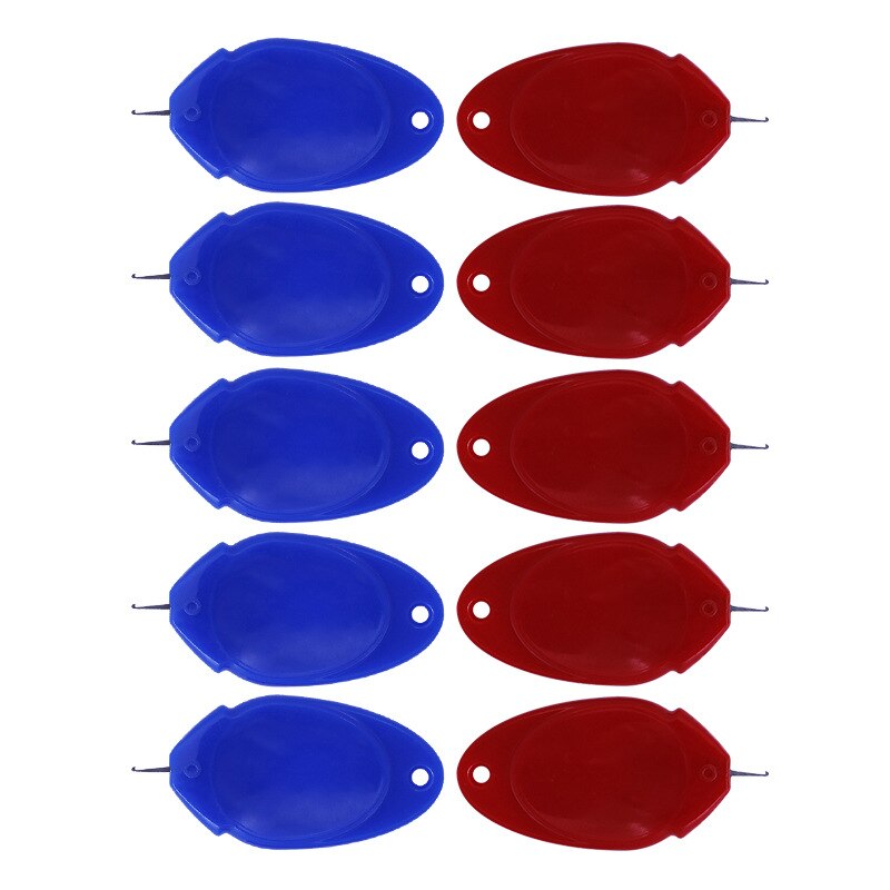 10pcs Needle Threader Hand Machine Sewing Stitch Insertion Tool For Sew Easy Automatic Sliver Bow Wire Needle Threader