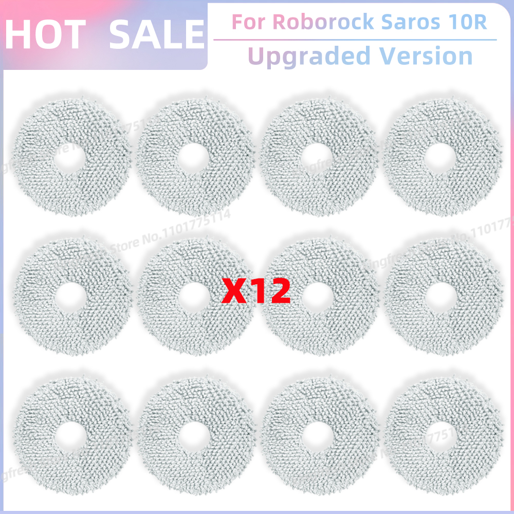 Fit For ( Roborock Saros 10R / Roborock S9 MaxV Slim / G20S Ultra) Vacuum Parts Main Roller Side Brush Filter Mop Cloth Dust Bag: Lavender