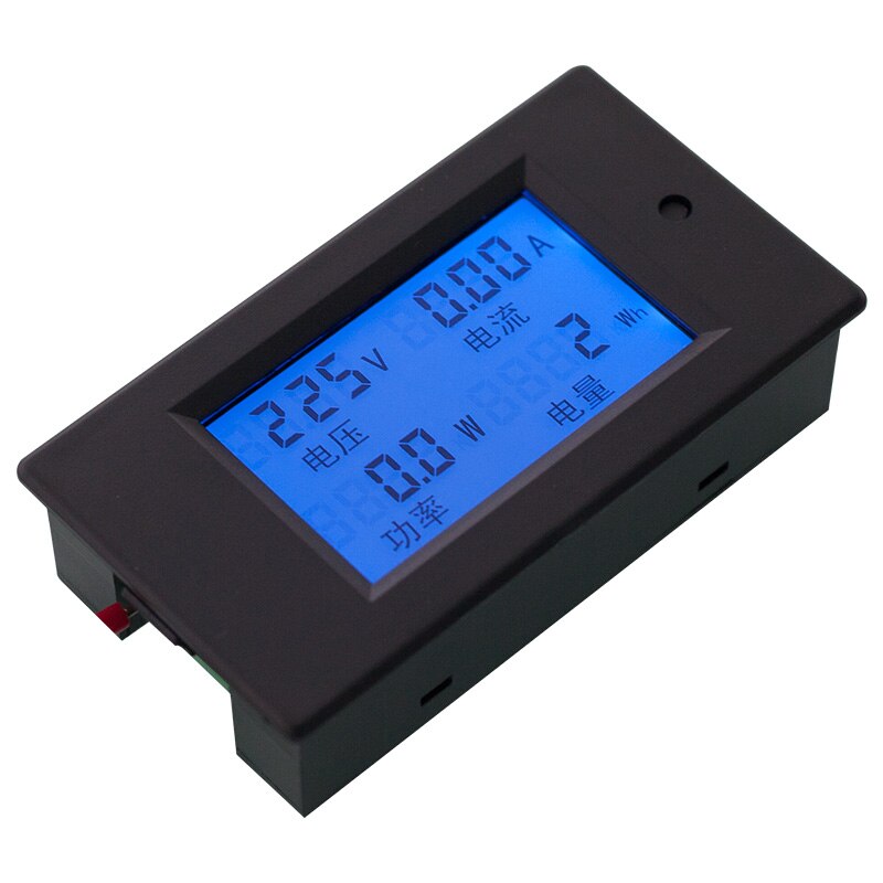 AC Single Phase Digital LCD Wattmeter Power Meter 220V 100A Watt Meter For Homekit PZEM-061 with Split CT