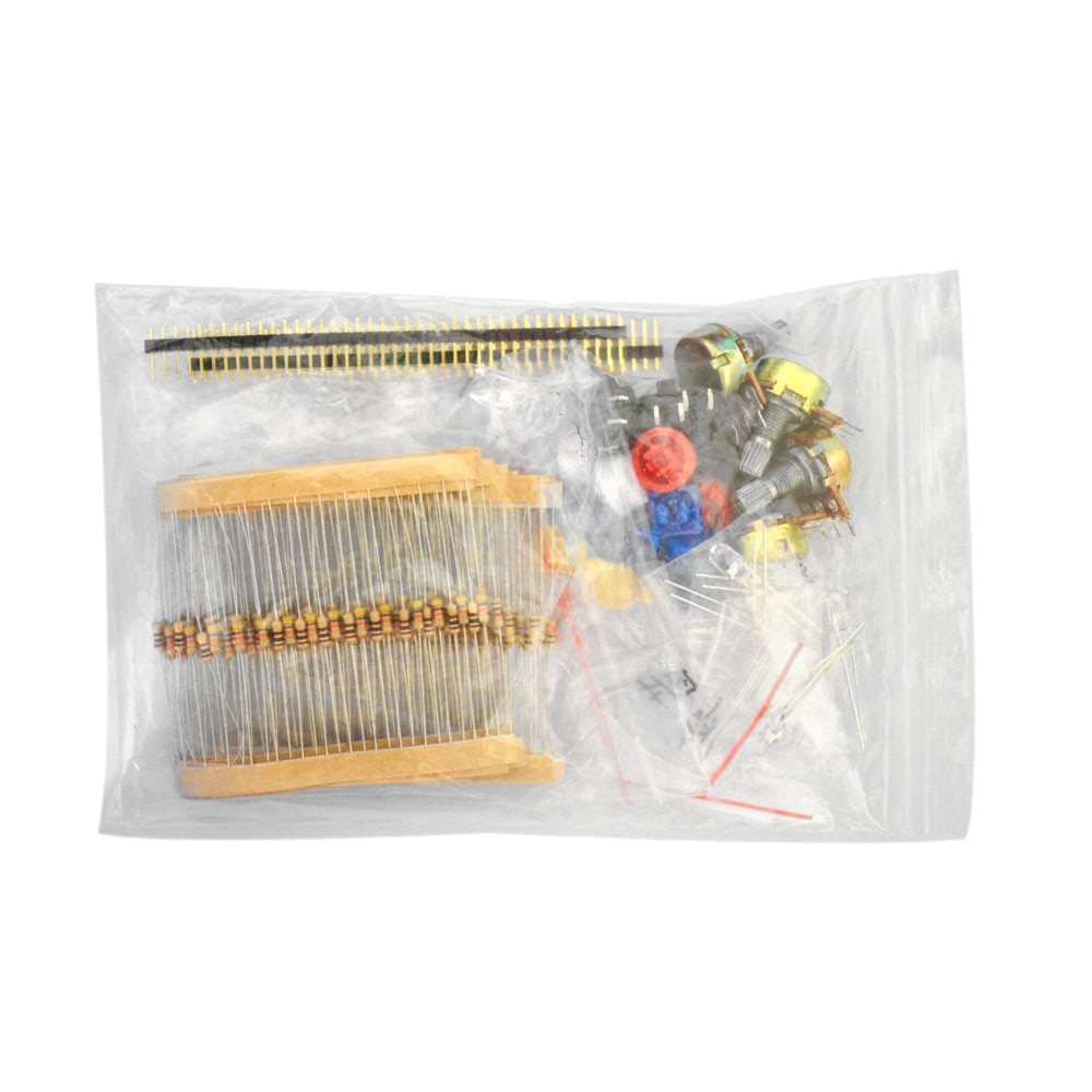 GM Parts Package/DIY Starter Kit / Component Package Kit A1 for Arduino UNO Mega2560 W/Resistor+Botton+Adjustable Potentiometer