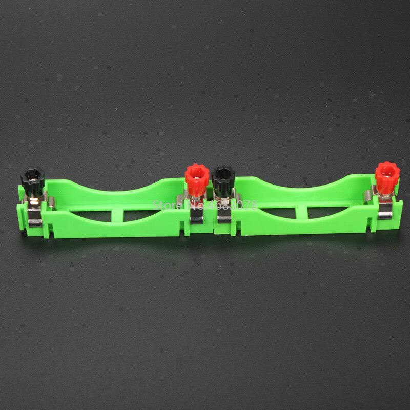 2Pcs Series and Parallel Structure of Physics Teaching Equipment for Electrical Experiment Power Supply of No.5 Battery Box