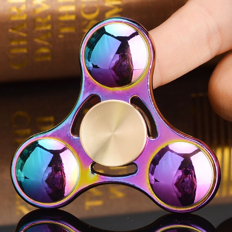Hand Spinner High Speed Bearing Titanium Alloy Toys Anxiety Stress Adults Kid Metal finger spinners