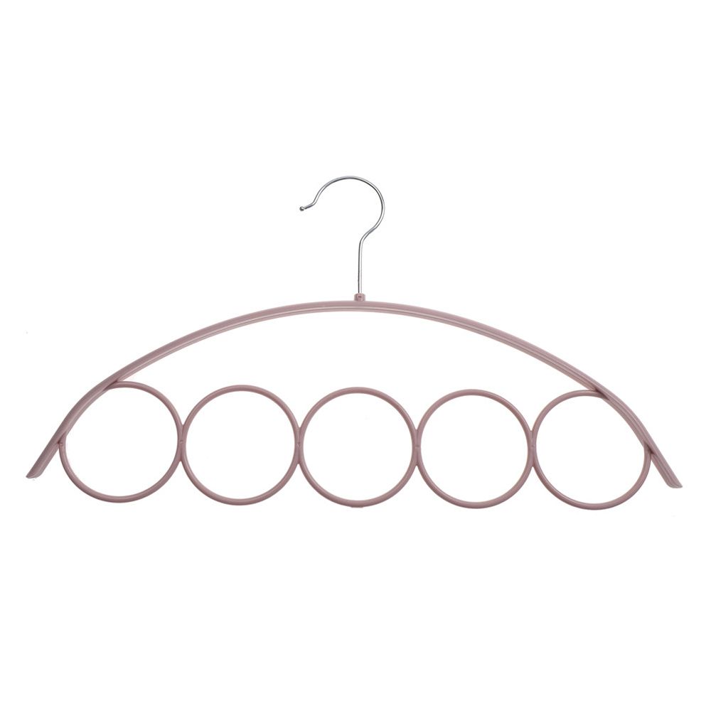 Rack Display Schal Krawatten Aufhänger Kleiderbügel Gürtel Rack Lagerung Kleiderbügel Organizer Halter Haken Ring Seil Slots Halter: Licht Gelb