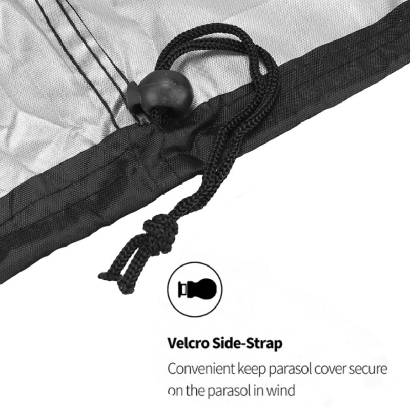 Housse de protection pour barbecue, imperméable et anti-poussière, couverture de protection pour poêle de Patio extérieur en tissu Oxford 600D robuste, accessoires