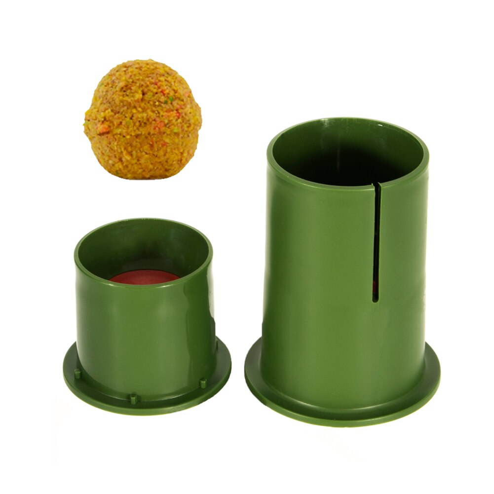 9 * 8 * 6cm fiske bete bollformare mark bete boll bärbar karp maker fiske bete utrustning feeder bete tillverkning tillbehör: Default Title