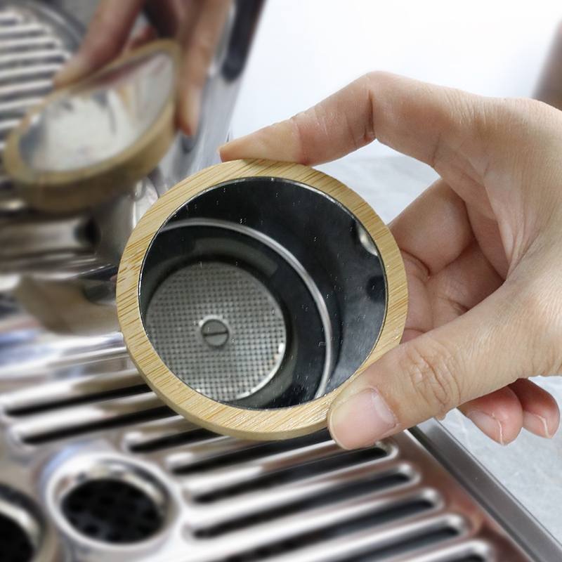 Espresso Shot Mirror Magnetic Attraction Coffee Extraction Mirror 360 Degrees For Observing Bottomless Portafilter Accessories