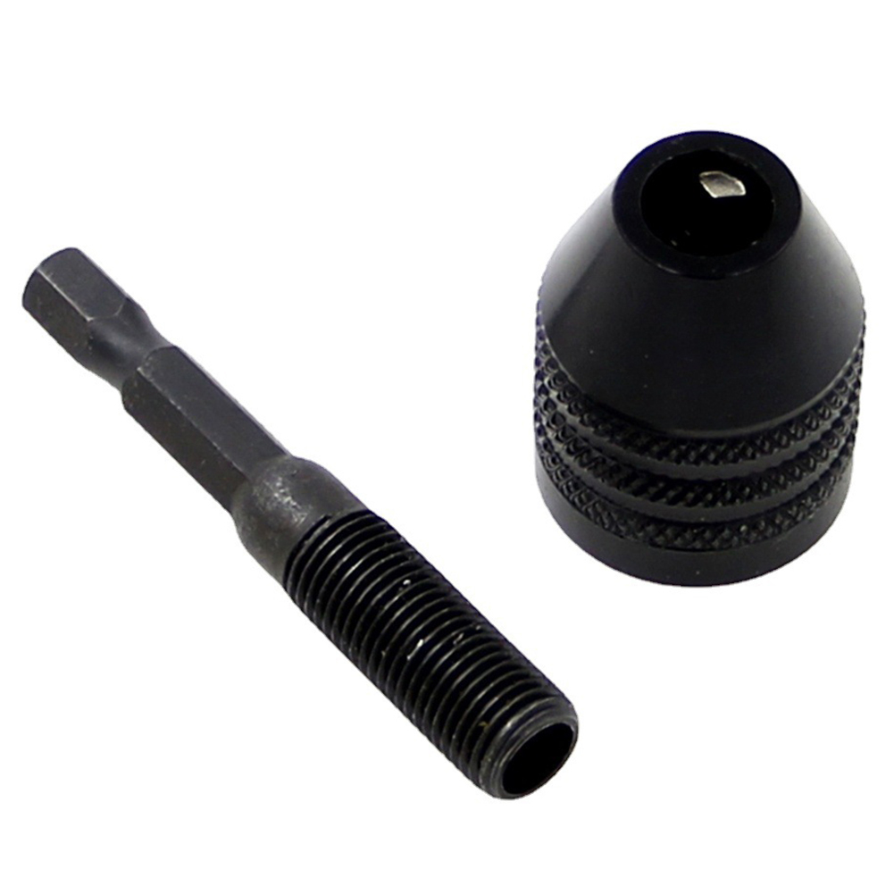 Boor Chuck Keyless Schroevendraaier Slagschroevendraaier Adapter Elektrische Micro Motor Klem Mini Chuck Armatuur Hex Shank Boren Adapter