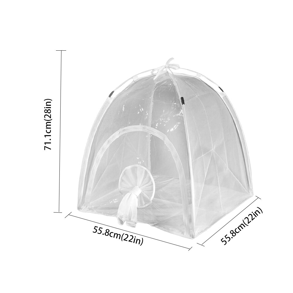 Multifunctionele Plantaardige Isolatie Tent Vouwen Isolatie Schuur Wit Pvc Warm Tuin Set Voor Tuin Plant Kas Tent