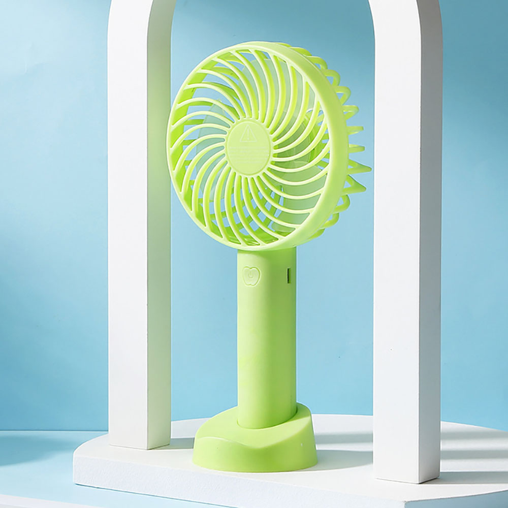 Mini bärbara fläktar handhållen usb uppladdningsbar fläkt mini skrivbordsluftkylare utomhusfläkt kylning resehandfläktar ventilationsfläkt: Mörkgrå