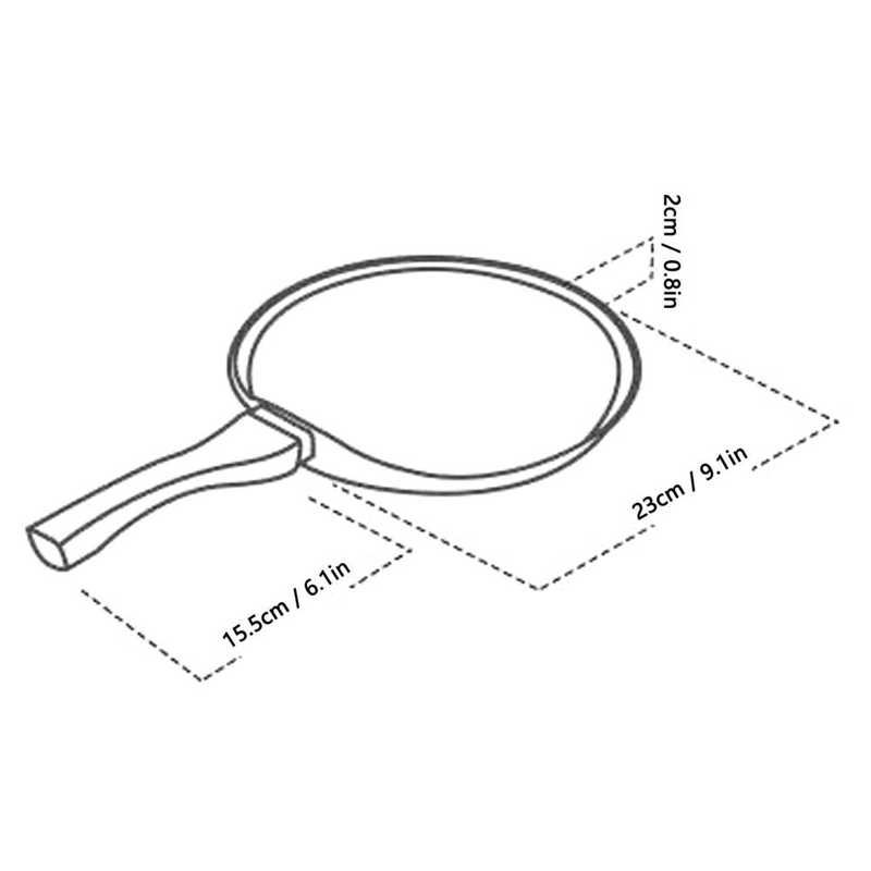 Cooking Pan Flat Bottomed Frying Pan for Household