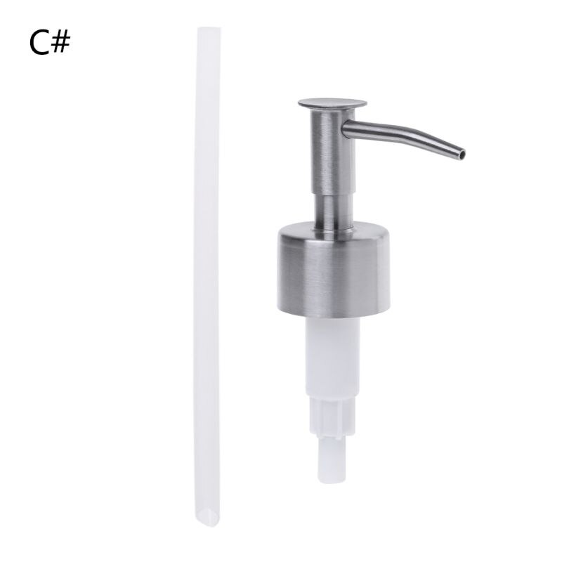 Dispenser för flytande tvål presshuvud lotion pump flaska munstycke dispenser utbyte burk tub mar -18: C
