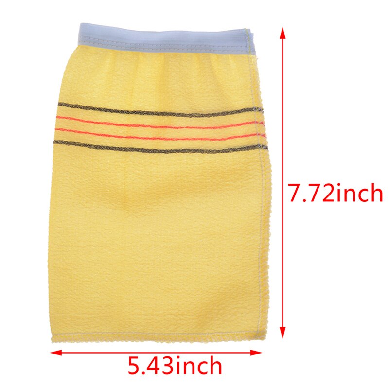 2PCS Korean Italy Asian Exfoliating Bath Washcloth Body Scrub Shower Towel Tool Home Cleaning Washing Scrub Shower Towels