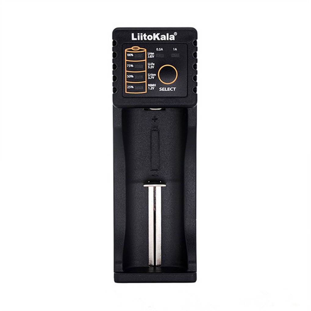 Liitokala Lii-100B Batterij Oplader Voor 18650 26650 4.35V / 3.2V / 3.7V / 1.2V rechareable Batterij (Geen 5V Output)