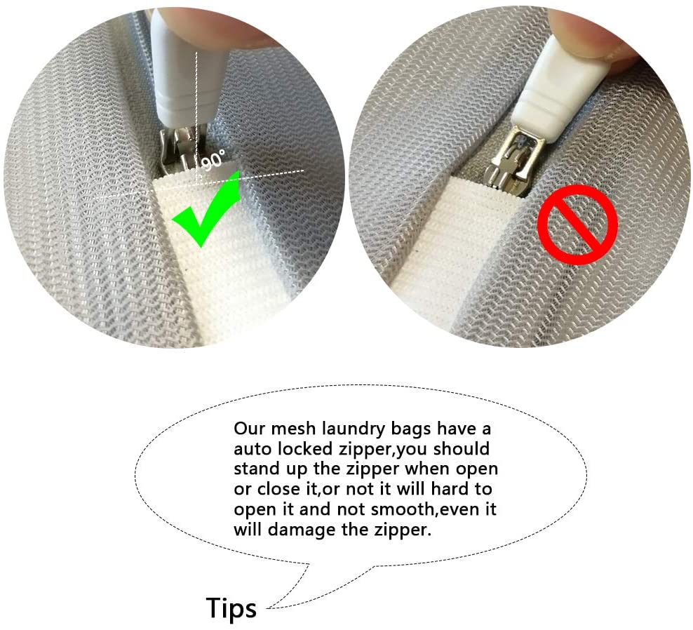 Siatkowe torby na pranie robić delikatnych z zamkiem błyskawicznym premia, woreczki podróżne torba organizer, worki robić prania odzieży robić prania, poszewki na poduszki