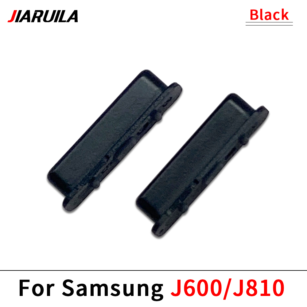 50 stk. av/på-knapp + volumknapp på siden til samsung  j5 j510 j2 j3 j600 j810 j500 j700 j7 j7 metal  j710 j7 neo: Rød