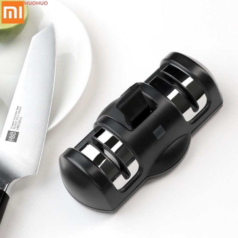 Xiaomi Mijia Huohou Messenslijper 2 Fasen Keuken Slijpsteen Grinder messen Slijpsteen Slijper Tool voor Thuis kitch