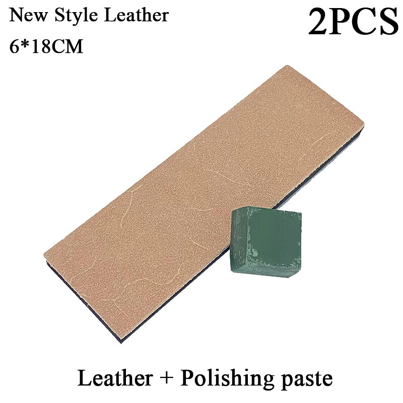 Sharpened Leather Knife Sharpener Compound Grinding Knife Paste Sharpening Wax Grinding Polishing Leather Machine Honing Strop: K