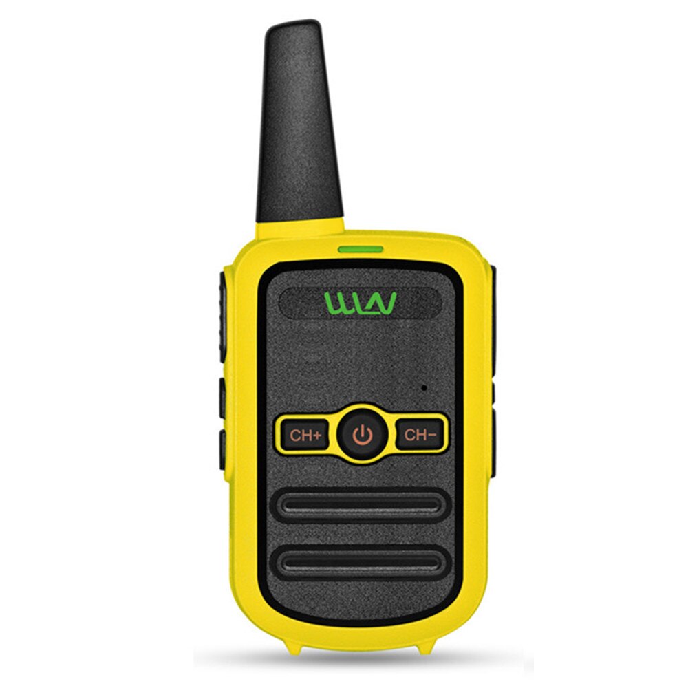 WLN KD-C52 MINI handheld fm transceiver KD C52 kleine zwei weg Radio Ham HF cb radio Walkie Talkie frs gmrs besser als KD-C51: Yellow