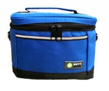 More size style thermal bag student lunch box oxford 10mm cotton thicker picnic cooler bag bolsa termica: large blue