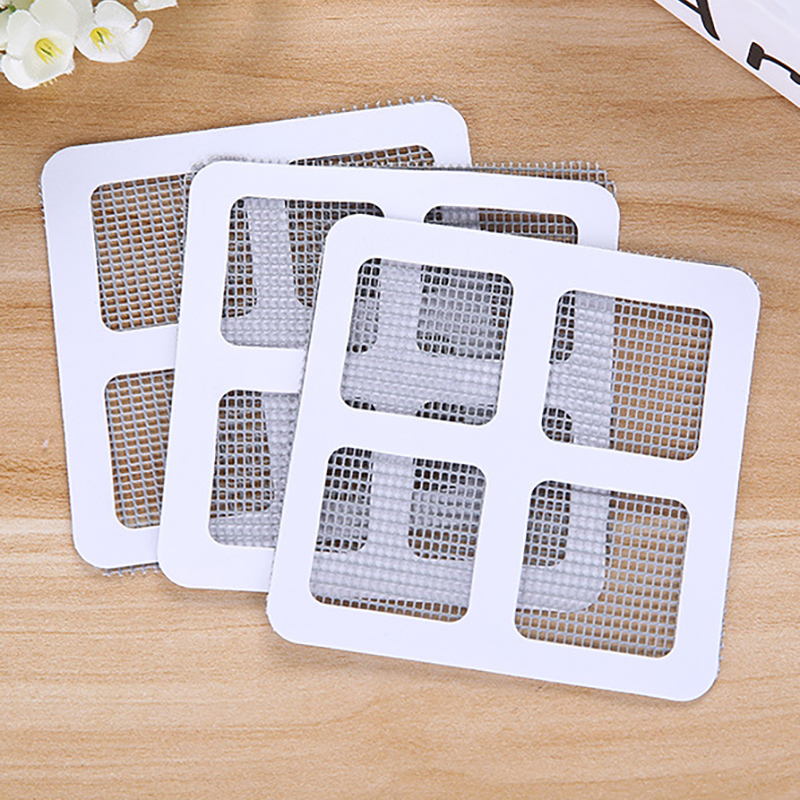 Fix Net Hole In Screen Window Home Adhesive Anti Mosquito Fly Bug Insect Repair Screen Wall Patch Mesh Window Screen Stickers